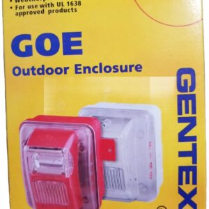 Gentex Wall Mount Outdoor Enclosure Model# GOE-R Part# 901-0229-000 - NEW